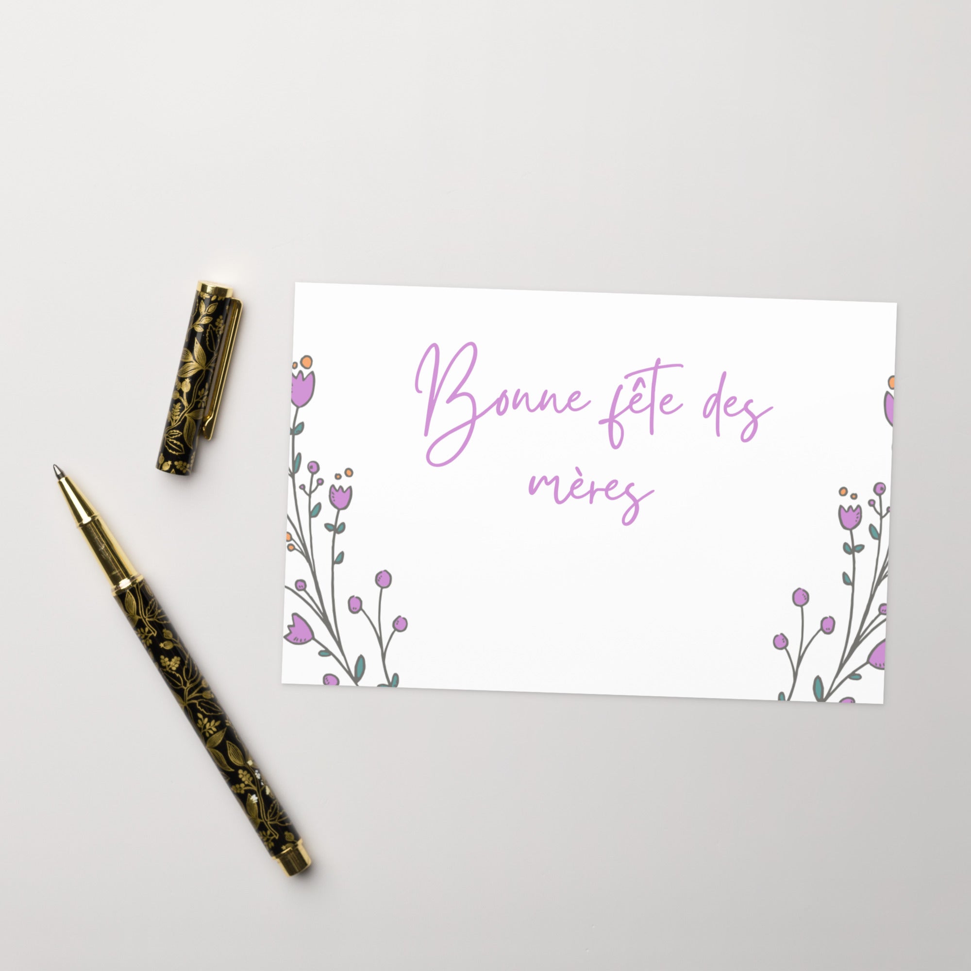 Bonne fête des mères Greeting card