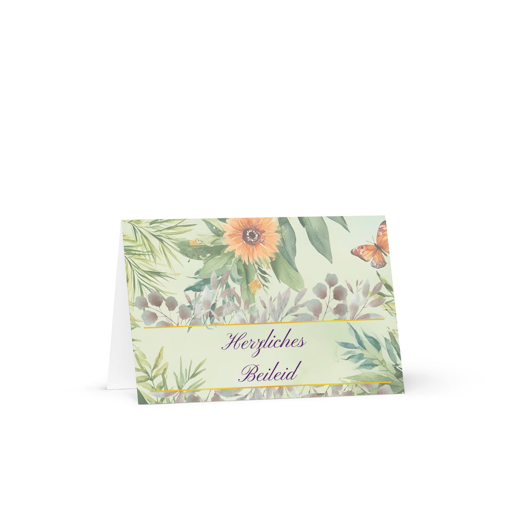 Herzliches Beileid sympathy card