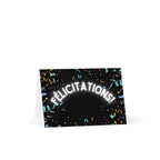 Félicitations confetti Greeting card by La Vie Bien
