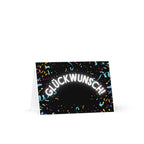 Glückwunsch konfetti Greeting card by La Vie Bien