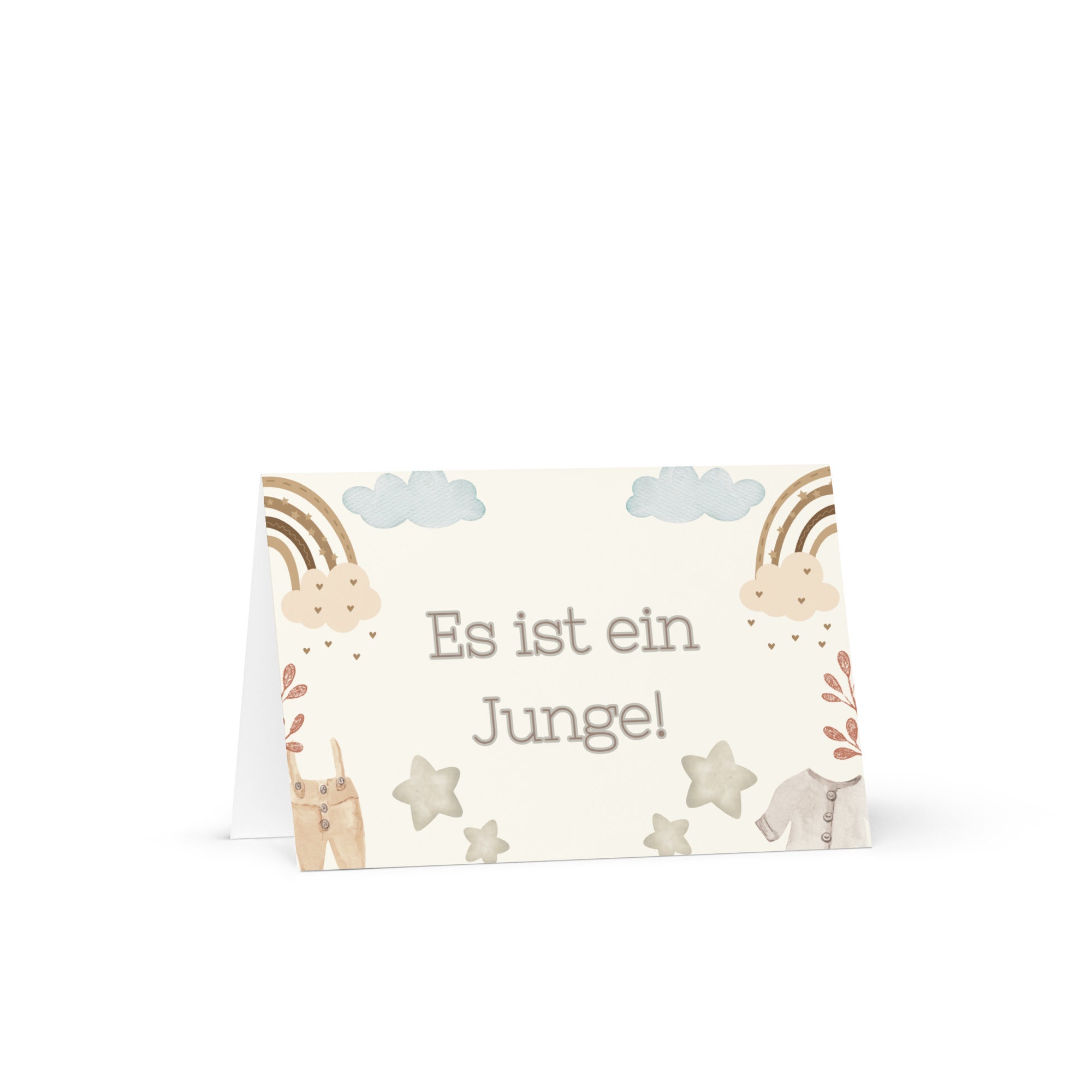 Es ist ein Junge! (it's a boy) German Greeting card