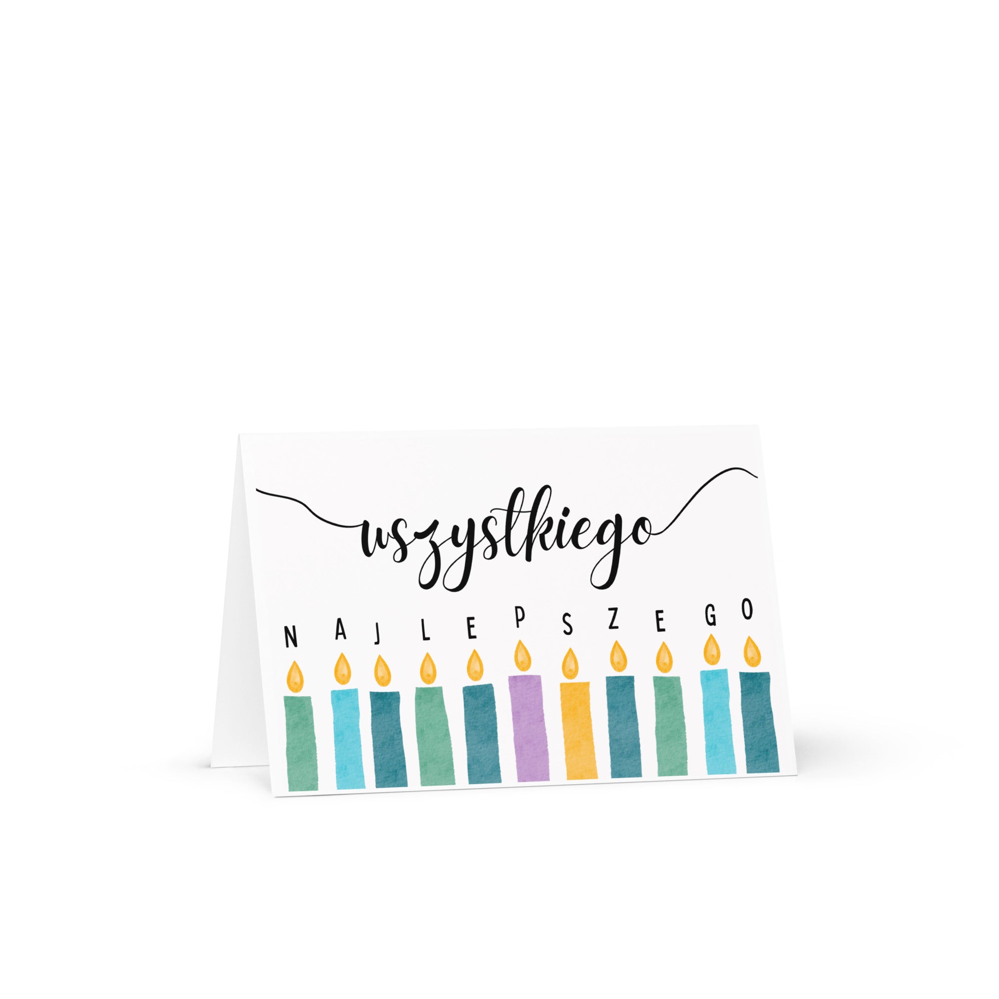 Wszystkiego Najlepszego birthday Greeting card