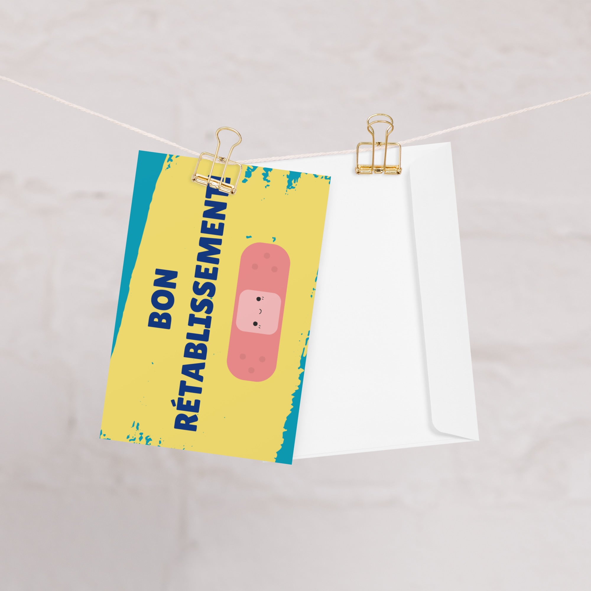 Bon rétablissement Greeting card