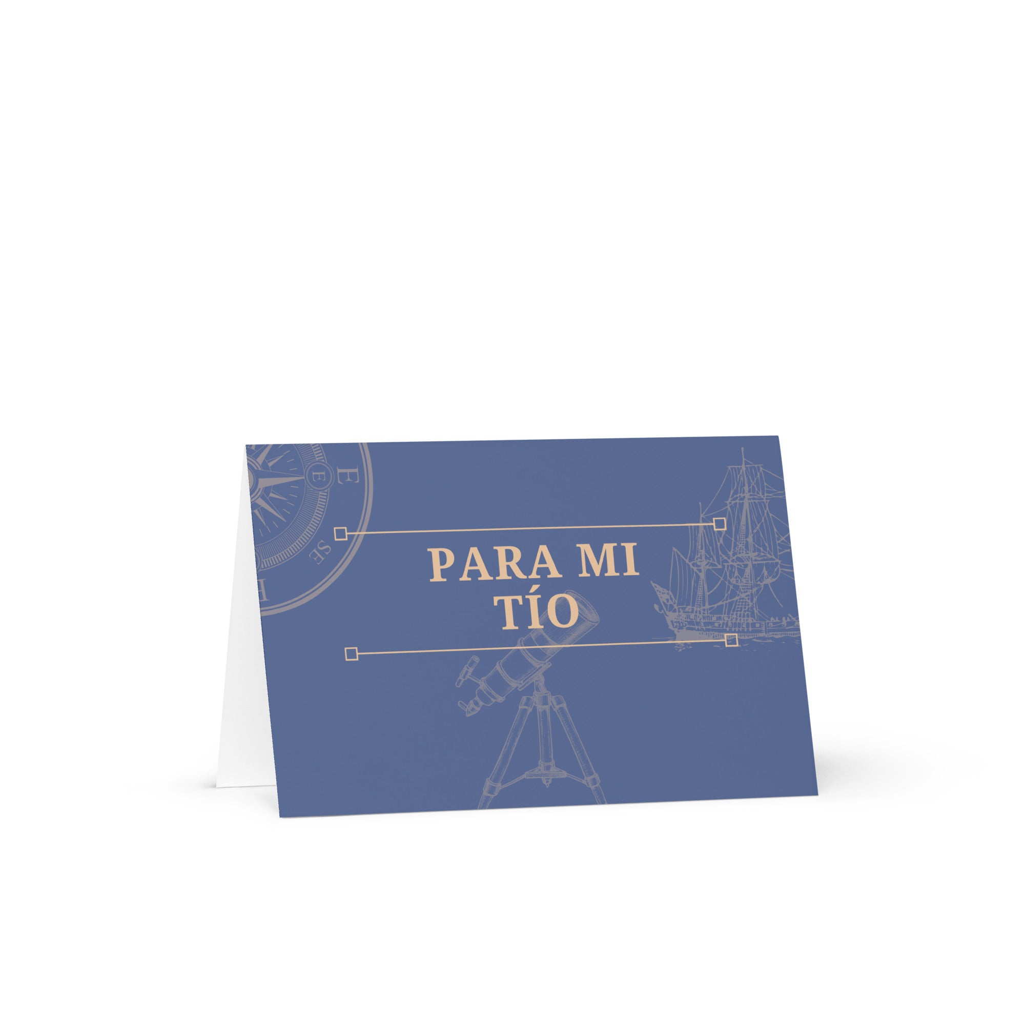 Para mi tío (for my uncle) Greeting card