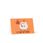 It's your birthday! Piggy Greeting card by La Vie Bien