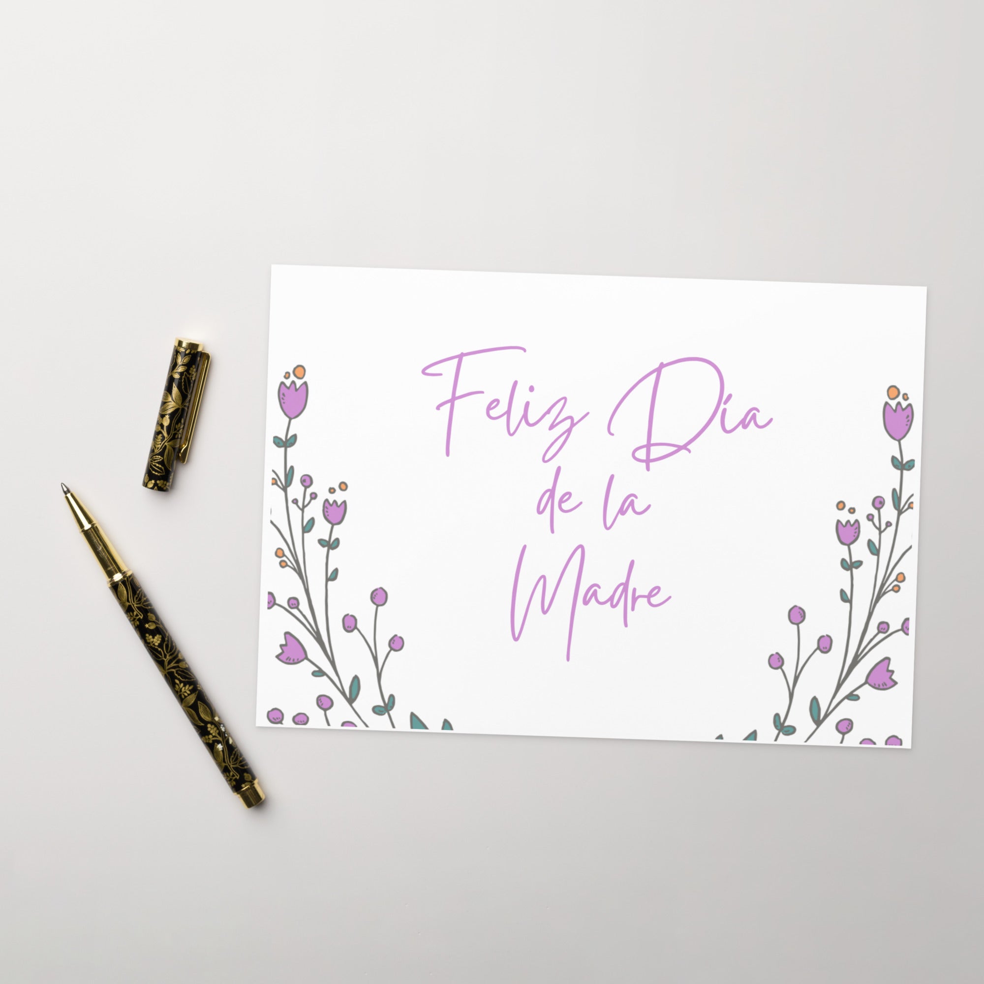 Feliz Día de la Madre Greeting card, Mother's day