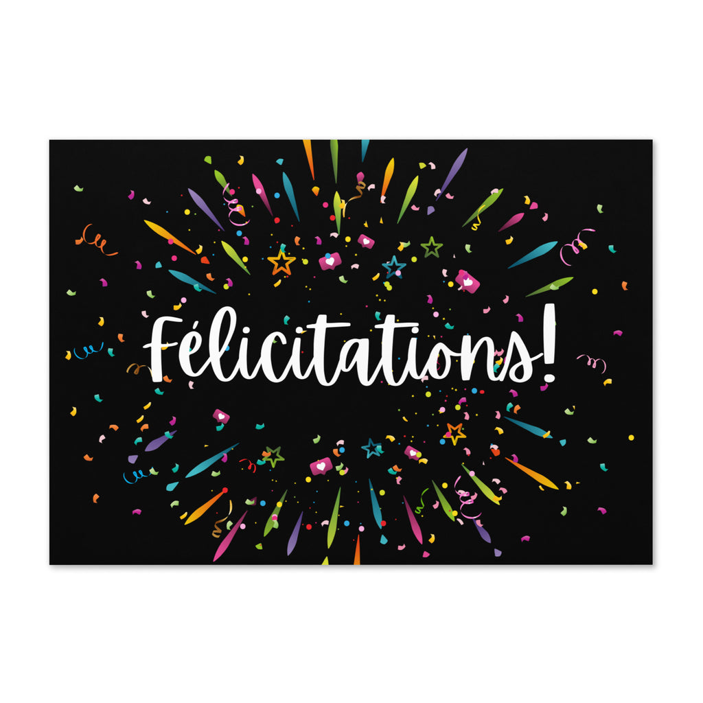 Félicitations Greeting card - La Vie Bien - Carte de vœux félicitations - Celebration card - Celebration Cards