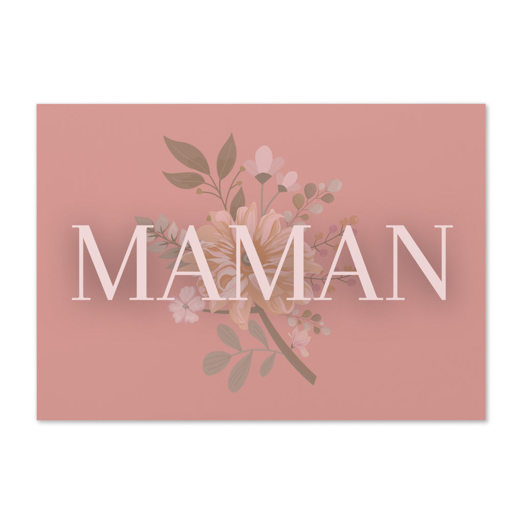 Maman Greeting card