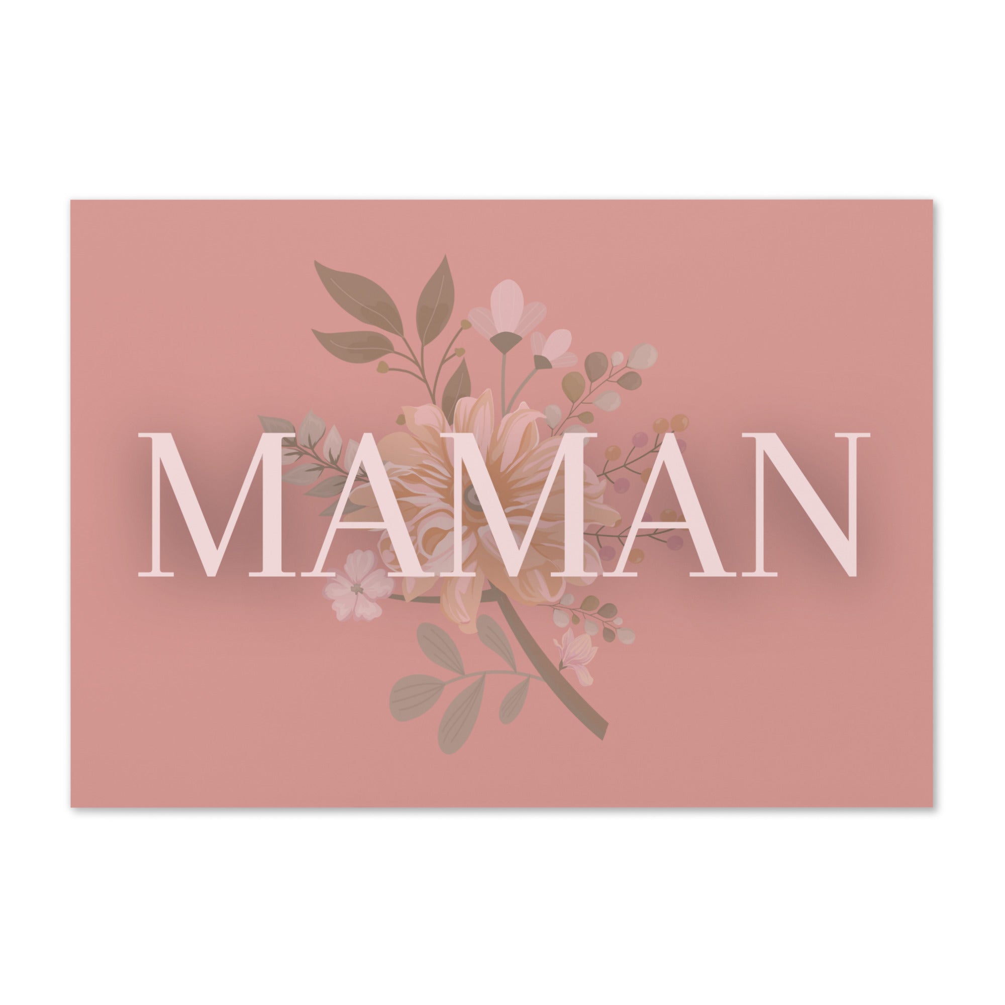 Maman Greeting card