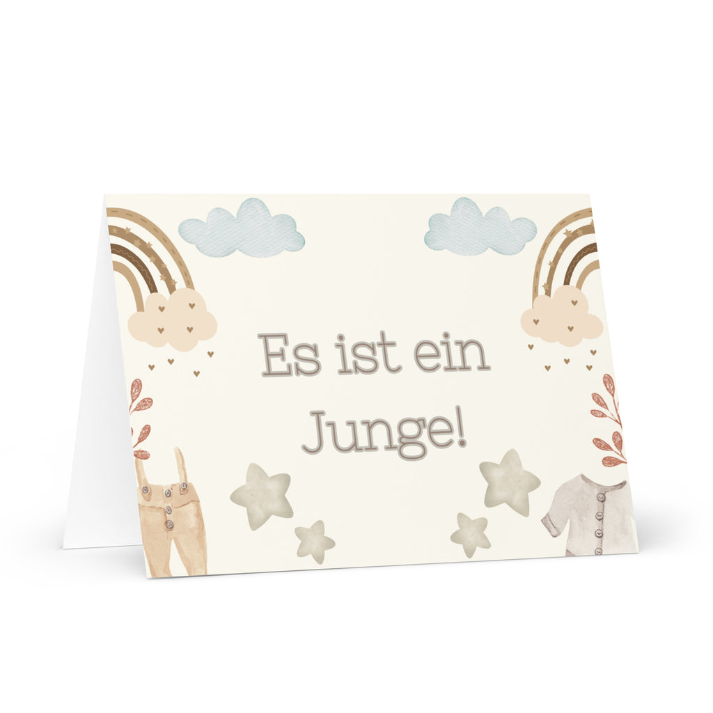 Es ist ein Junge! (it's a boy) German Greeting card