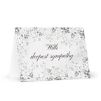 With deepest sympathy Greeting card by La Vie Bien