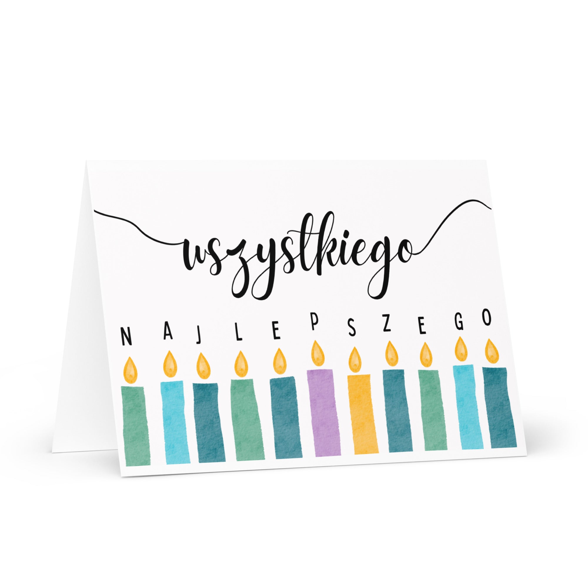 Wszystkiego Najlepszego birthday Greeting card