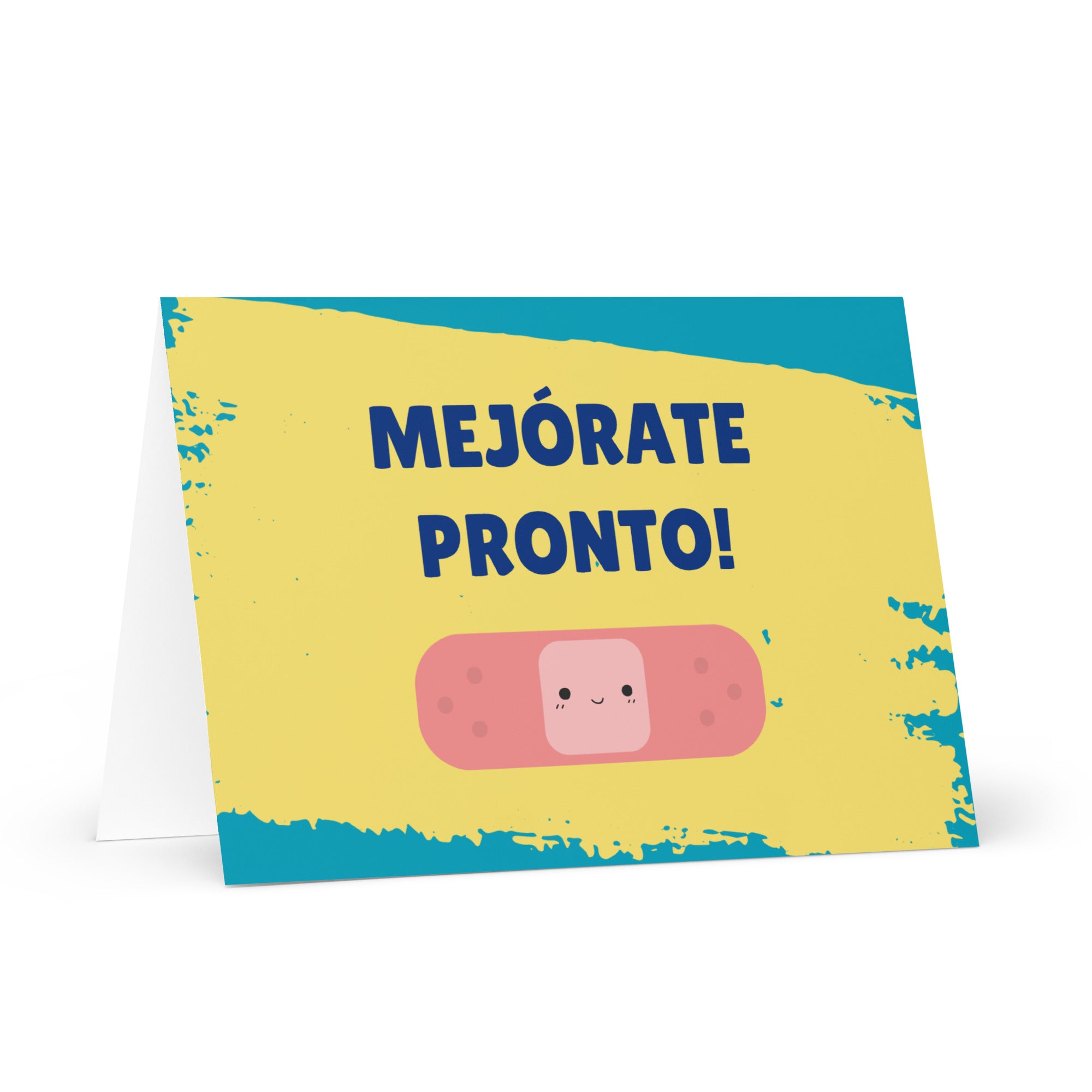 Mejórate pronto Spanish get well soon Greeting card
