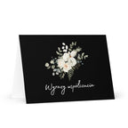 Wyrazy Współczucia Polish sympathy Greeting card by La Vie Bien