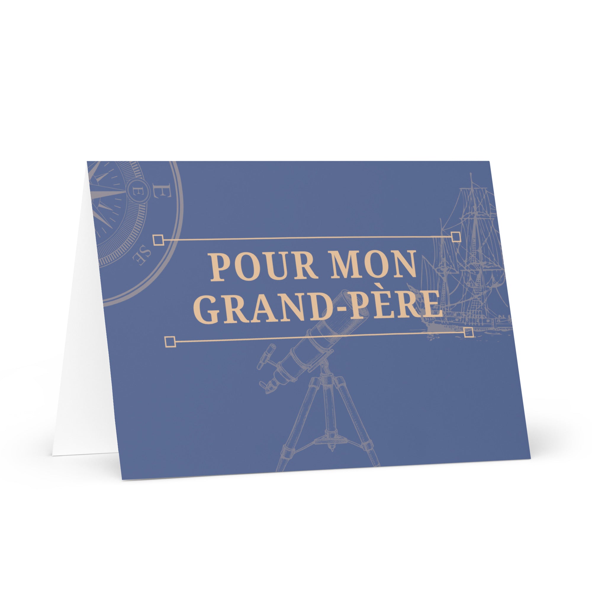 Pour mon Grand - père Greeting card
