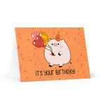 It's your birthday! Piggy Greeting card by La Vie Bien