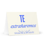 Te extrañaremos Greeting card by La Vie Bien