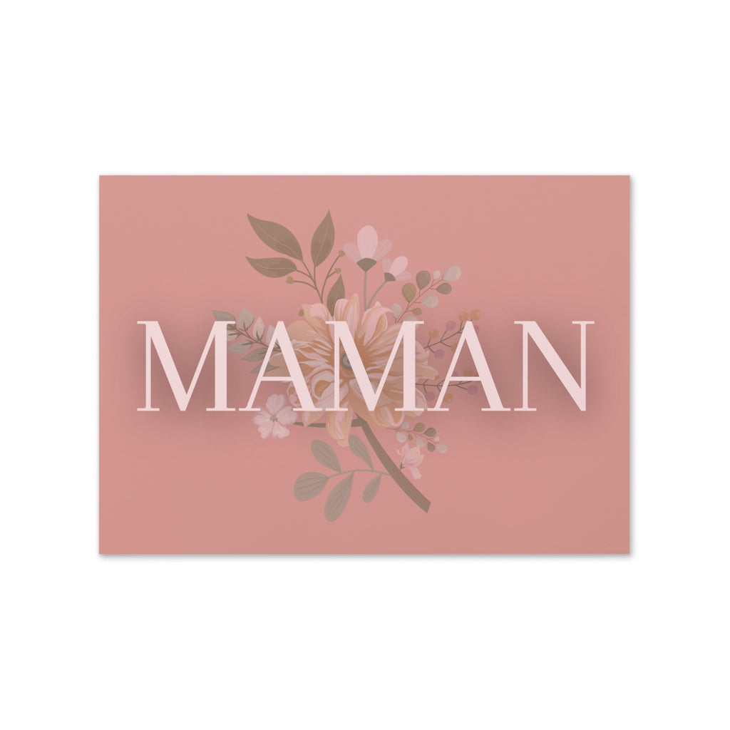 Maman Greeting card