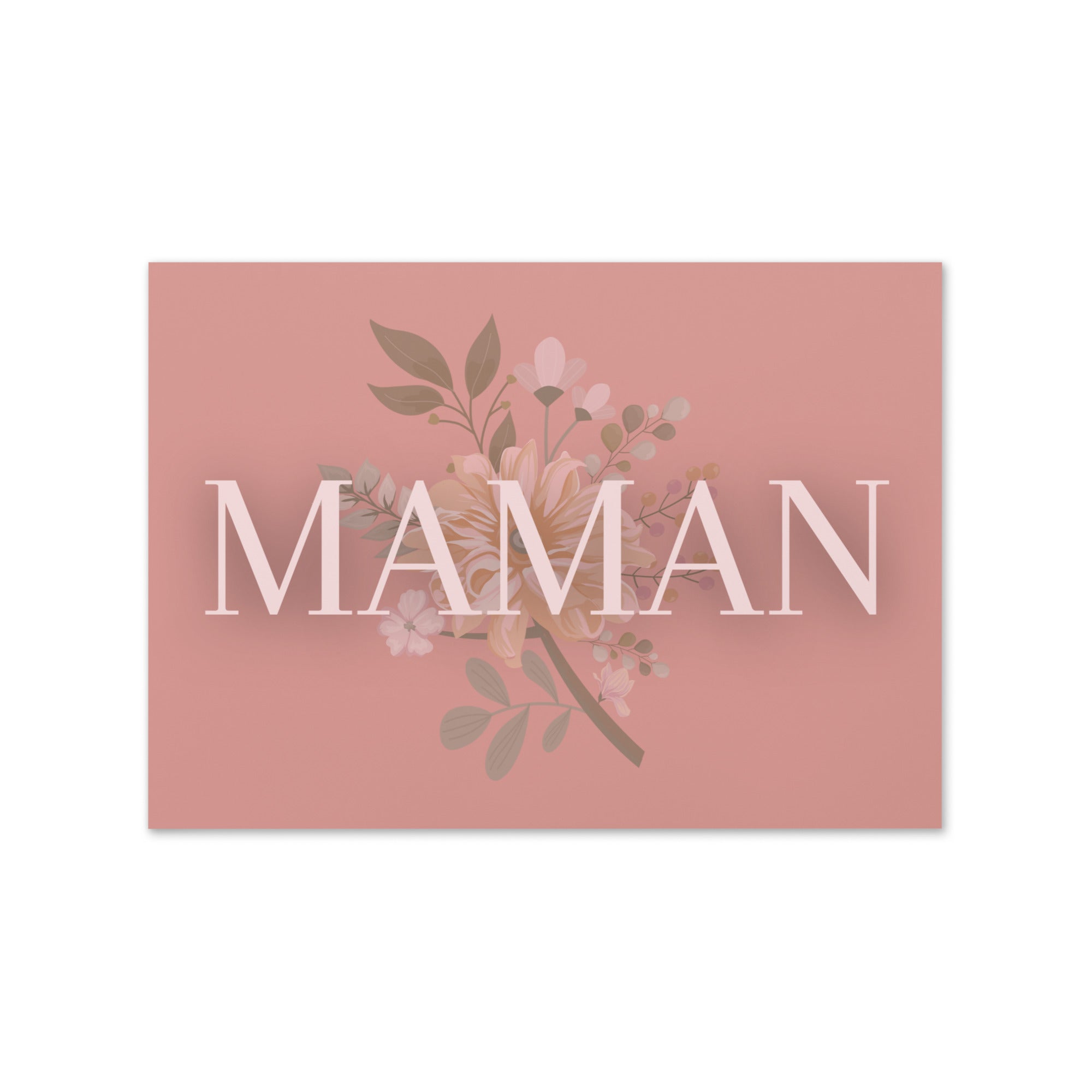 Maman Greeting card