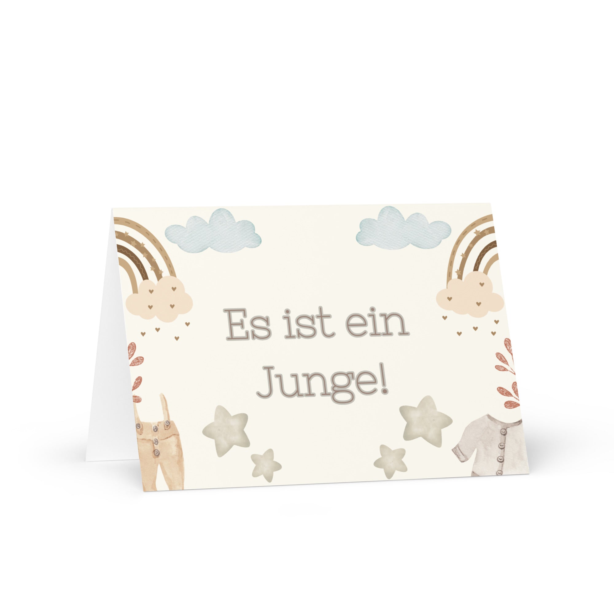 Es ist ein Junge! (it's a boy) German Greeting card