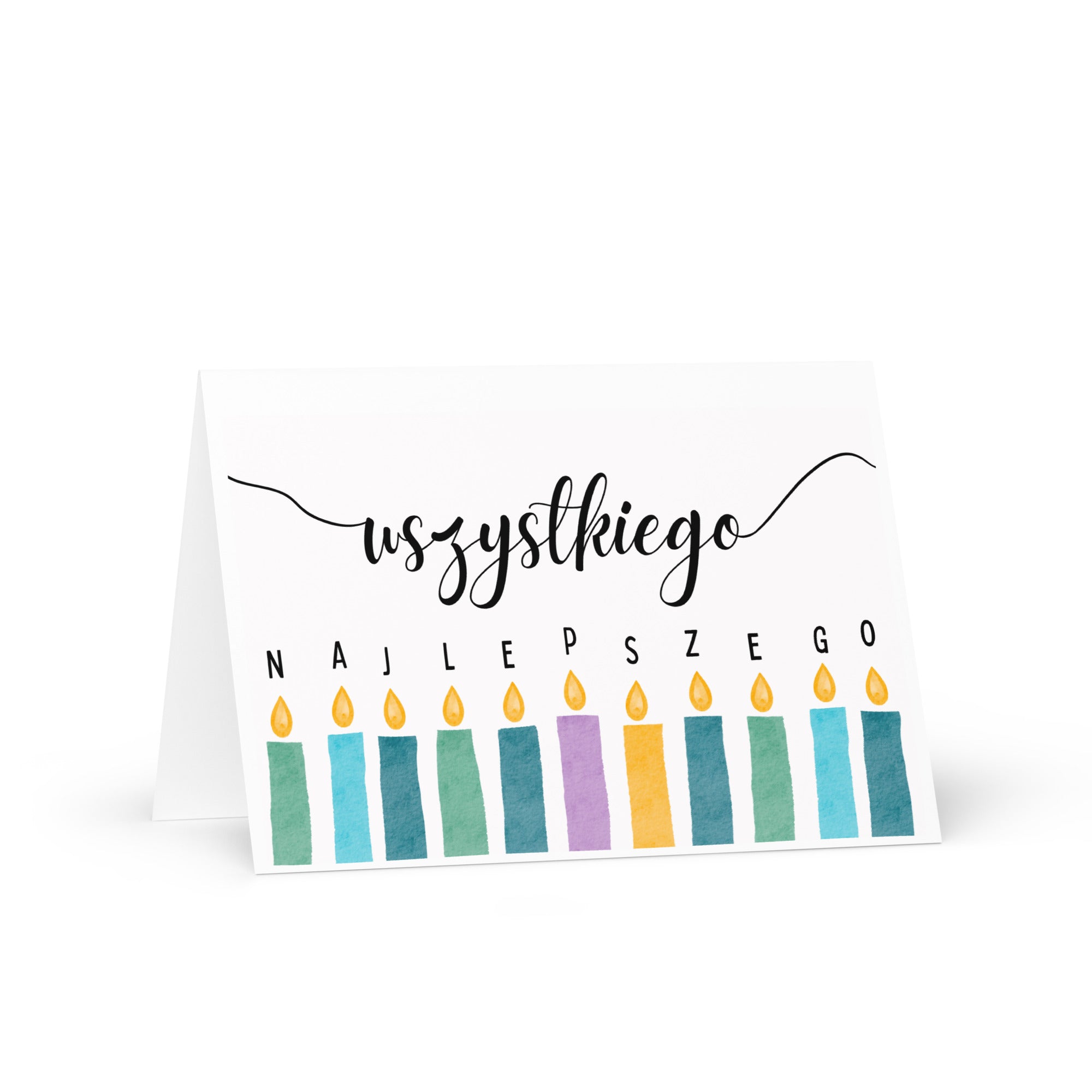 Wszystkiego Najlepszego birthday Greeting card
