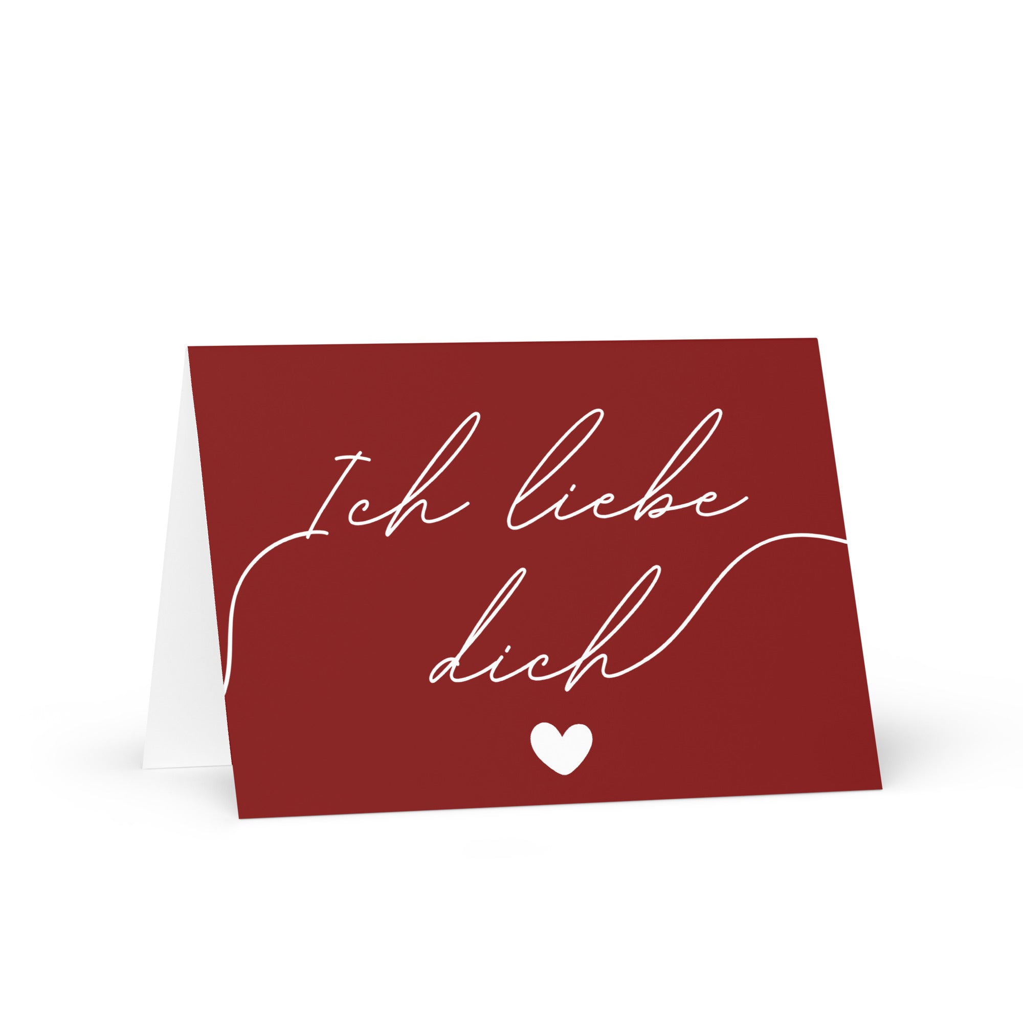 Ich liebe dich Greeting card