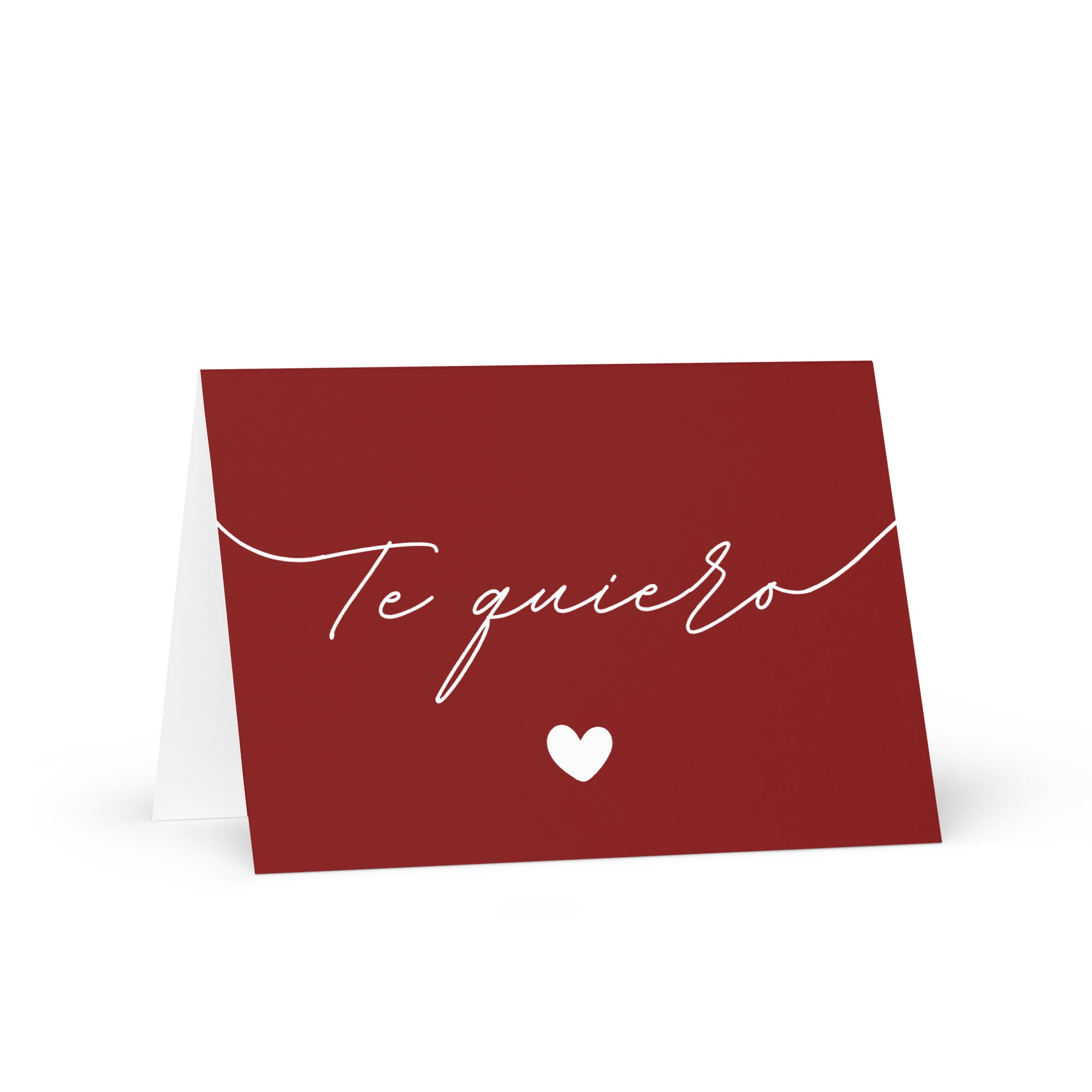 Te quiero Greeting card