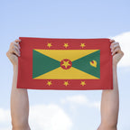 Grenada Flag Rally Towel Rally Towel La Vie Bien Grenada Flag Rally Towel