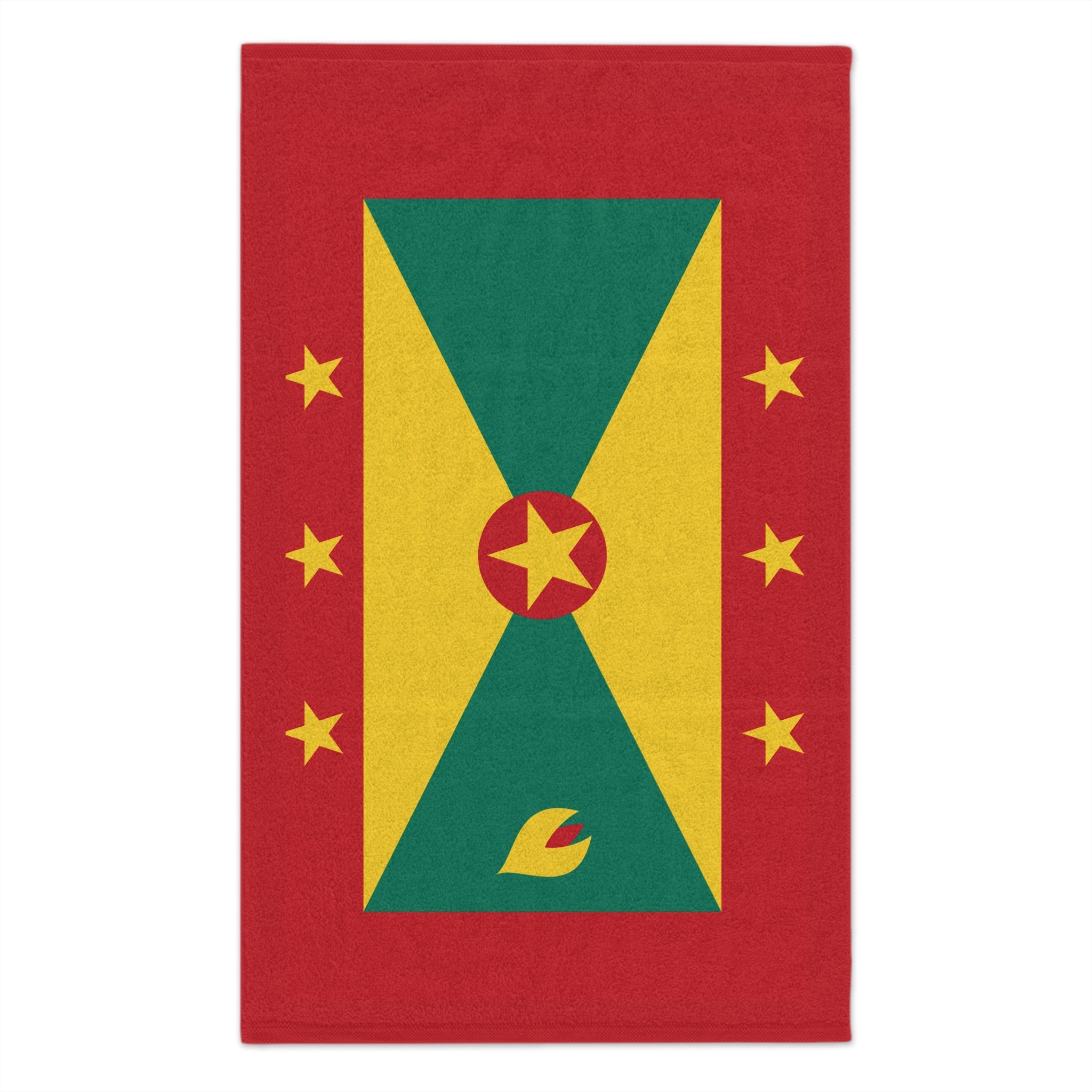 Grenada Flag Rally Towel Rally Towel La Vie Bien Grenada Flag Rally Towel