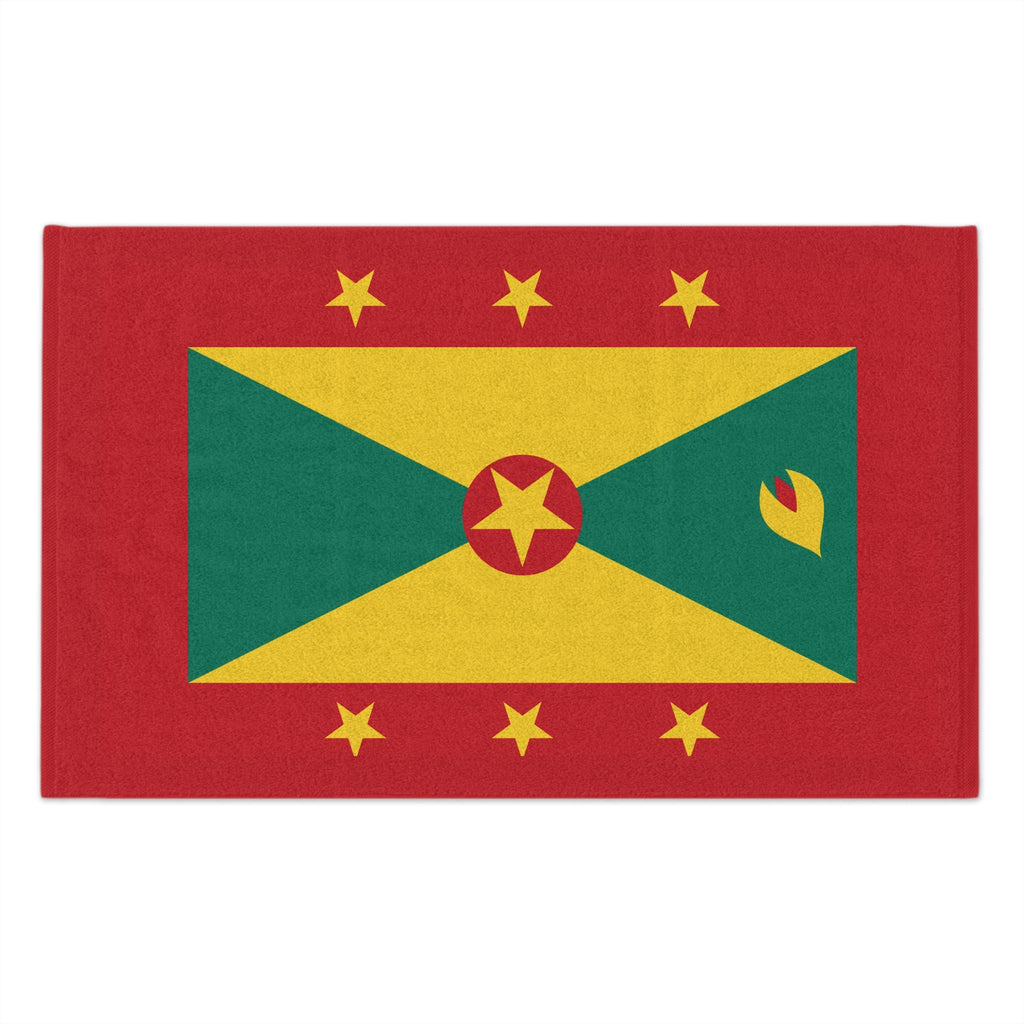 Grenada Flag Rally Towel Rally Towel La Vie Bien Grenada Flag Rally Towel