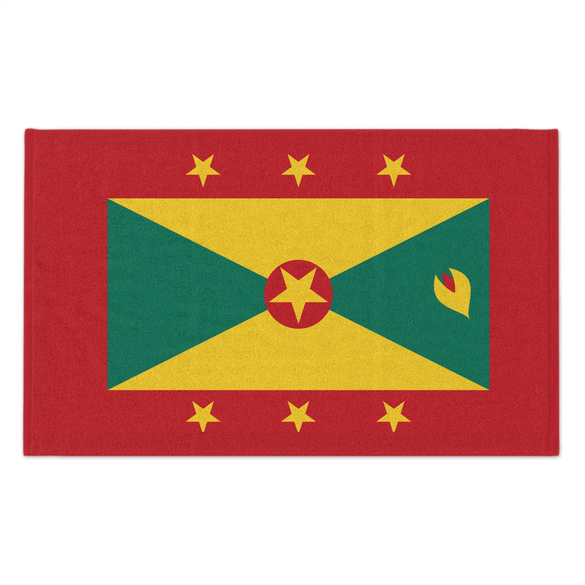 Grenada Flag Rally Towel Rally Towel La Vie Bien Grenada Flag Rally Towel