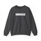 Grincheux Crewneck Sweatshirt - Funny French curmudgeon Sweater by Printify