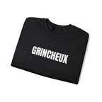 Grincheux Crewneck Sweatshirt - Funny French curmudgeon Sweater by Printify