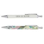 Grow & Bloom Pen Set of 2 | Giftable Pens in Box | Refillable by The Bullish Store