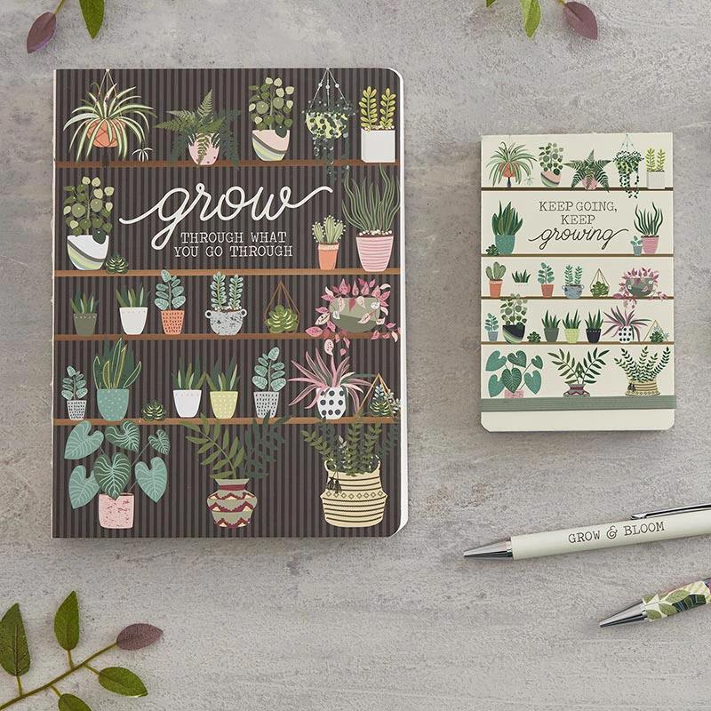 Grow & Bloom Pen Set of 2 | Giftable Pens in Box | Refillable by The Bullish Store
