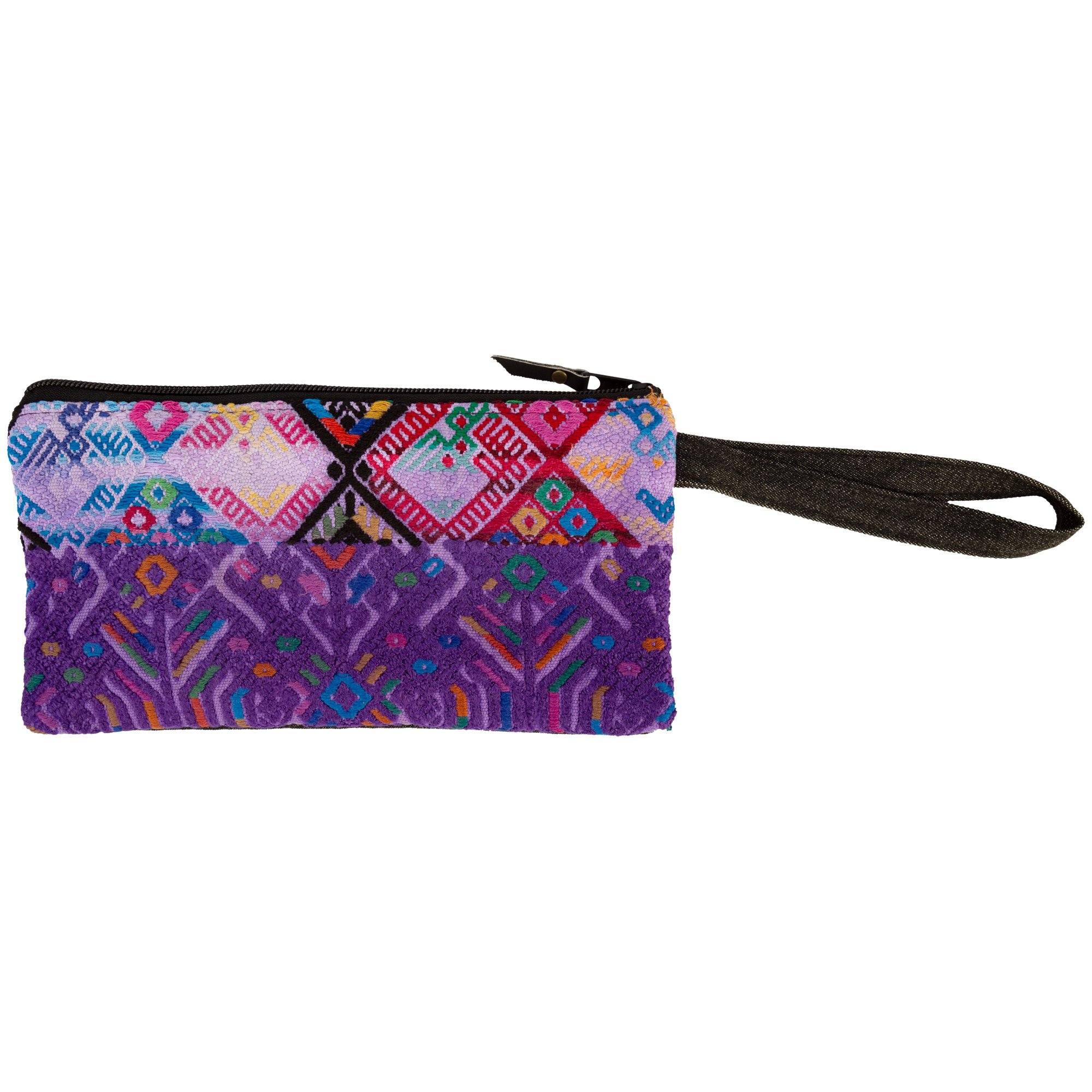 Guatemalan Huipil Wristlet Clutch & Wallets & Coin Bags La Vie Bien Guatemalan Huipil Wristlet