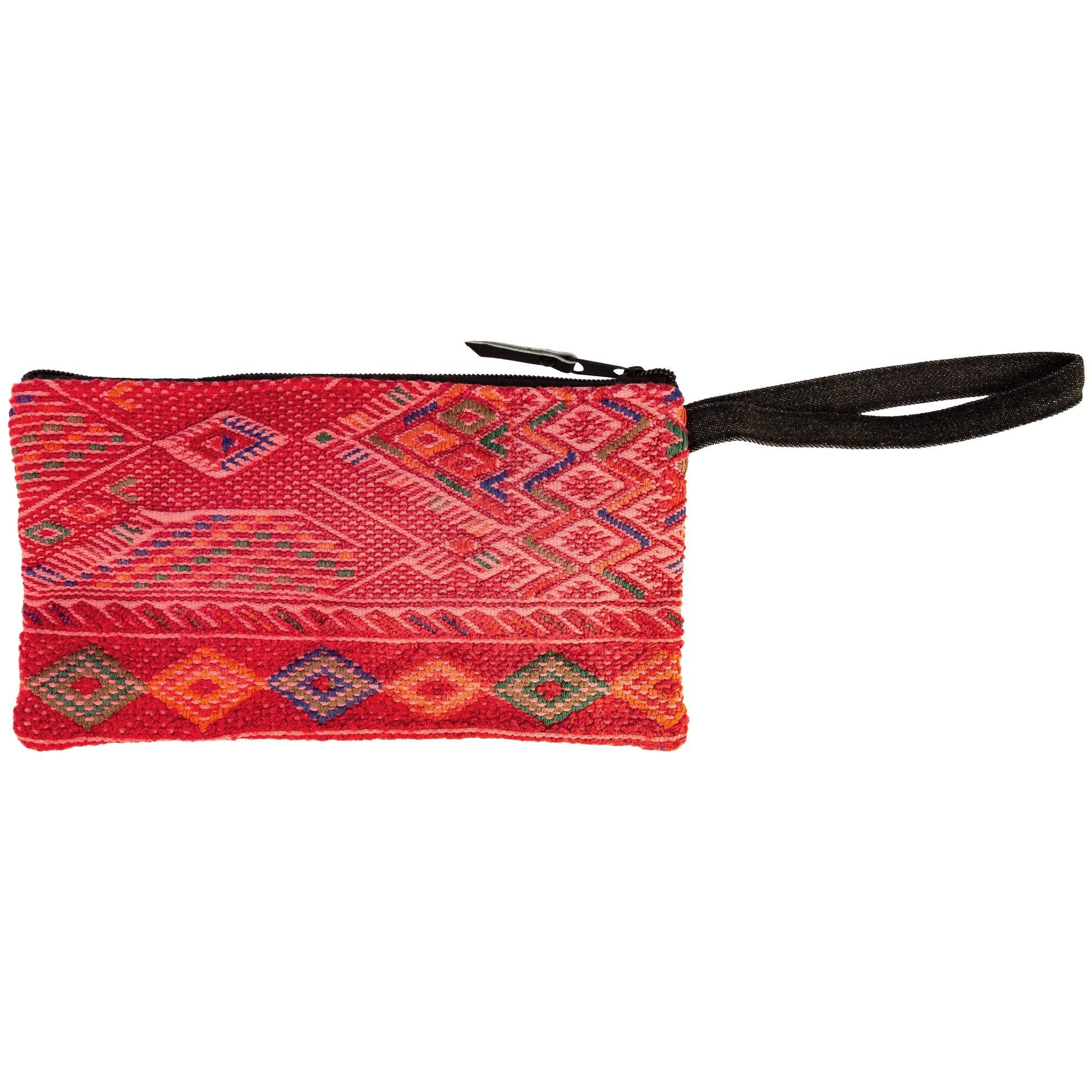 Guatemalan Huipil Wristlet Clutch & Wallets & Coin Bags La Vie Bien Guatemalan Huipil Wristlet