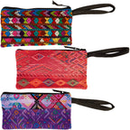 Guatemalan Huipil Wristlet Clutch & Wallets & Coin Bags La Vie Bien Guatemalan Huipil Wristlet