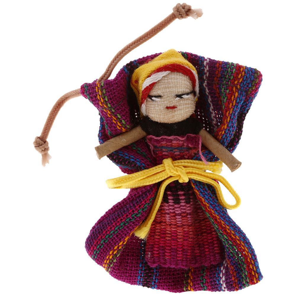 Guatemalan Worry No More Doll Decorative Home Accent La Vie Bien Guatemalan Worry No More Doll