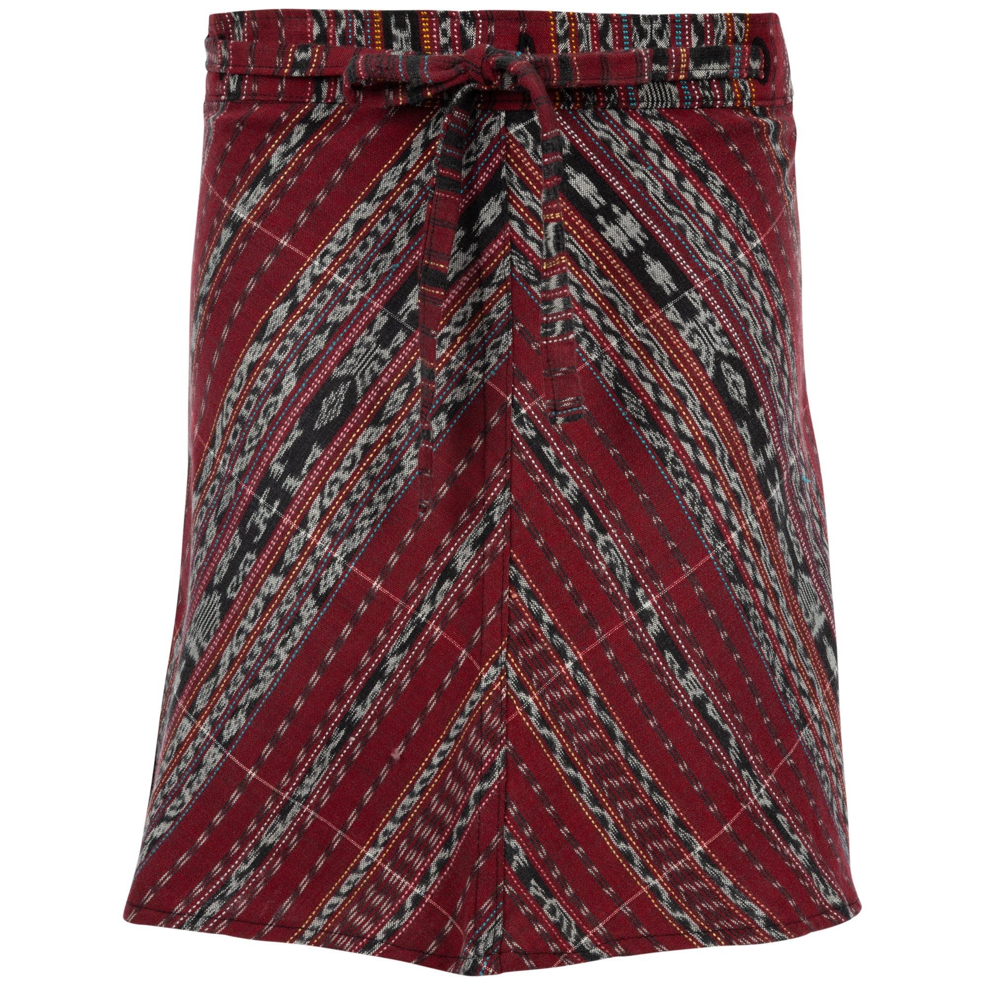 Guatemalan Wrap Mini Skirt Dresses & Skirts La Vie Bien Guatemalan Wrap Mini Skirt