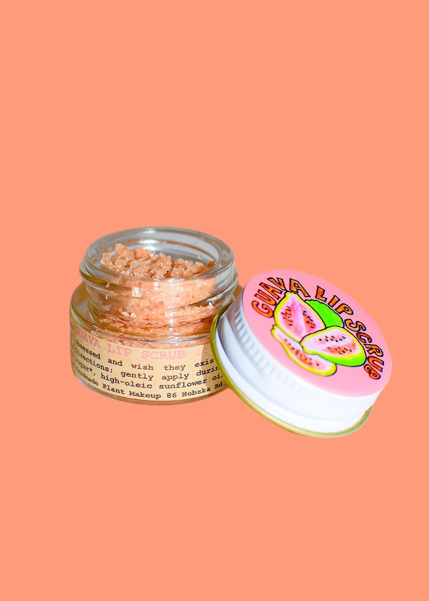 Guava Lip Scrub Face Makeup La Vie Bien Guava Lip Scrub