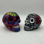 Guerrero Calavera Skull | Large Hand - Painted Day of the Dead Art Guerrero Statue La Vie Bien Guerrero Calavera Skull | Large Hand - Painted Day of the Dead Art