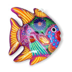 Guerrero Fish Wall Decor | Colorful Hand-Painted Mexican Art Guerrero Wall Art La Vie Bien Guerrero Fish Wall Decor | Colorful Hand-Painted Mexican Art