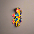 Guerrero Iguana Figurine | Colorful Hand - Painted Mexican Folk Art Guerrero Figurine La Vie Bien Guerrero Iguana Figurine | Colorful Hand - Painted Mexican Folk Art