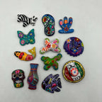 Guerrero Pottery Magnets | Assorted Mexican Fridge Magnets Guerrero Magnets La Vie Bien Guerrero Pottery Magnets | Assorted Mexican Fridge Magnets
