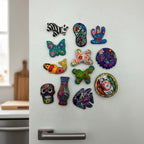 Guerrero Pottery Magnets | Assorted Mexican Fridge Magnets Guerrero Magnets La Vie Bien Guerrero Pottery Magnets | Assorted Mexican Fridge Magnets