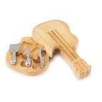 Guitar Cheese Cutting Board & Tools Set Core La Vie Bien Guitar Cheese Cutting Board & Tools Set