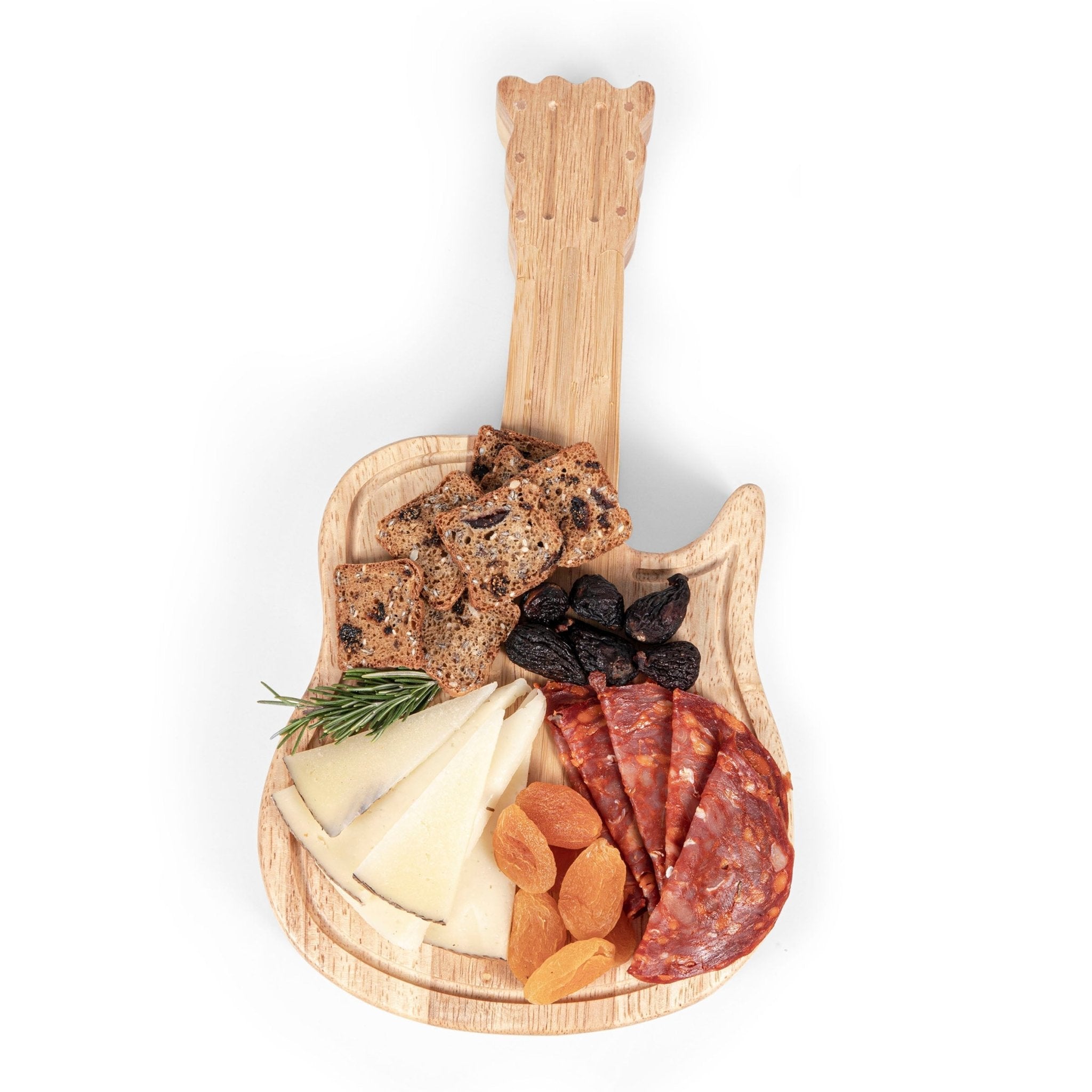 Guitar Cheese Cutting Board & Tools Set Core La Vie Bien Guitar Cheese Cutting Board & Tools Set