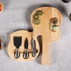 Guitar Cheese Cutting Board & Tools Set Core La Vie Bien Guitar Cheese Cutting Board & Tools Set