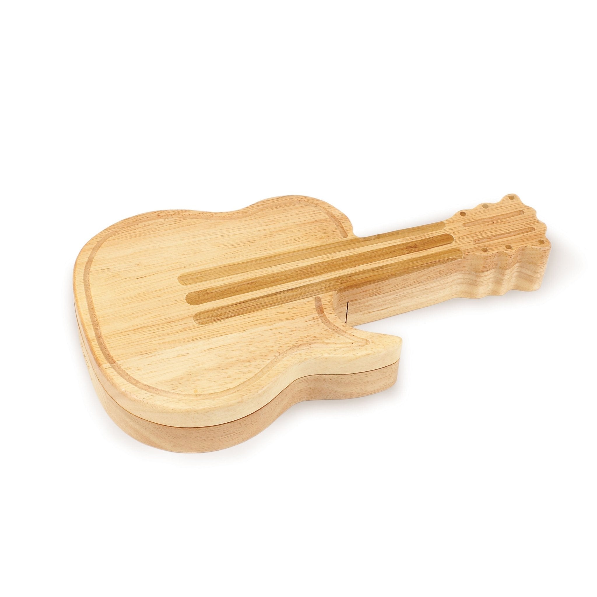 Guitar Cheese Cutting Board & Tools Set Core La Vie Bien Guitar Cheese Cutting Board & Tools Set